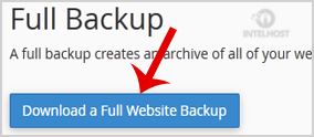 Backup cPanel